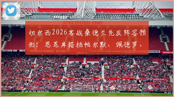 切尔西2026客战桑德兰先发阵容预测：恩昆库搭档帕尔默，佩德罗、内托能否登场成疑？